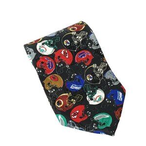NFL Football Helmets Giants Steelers Cowboys Necktie